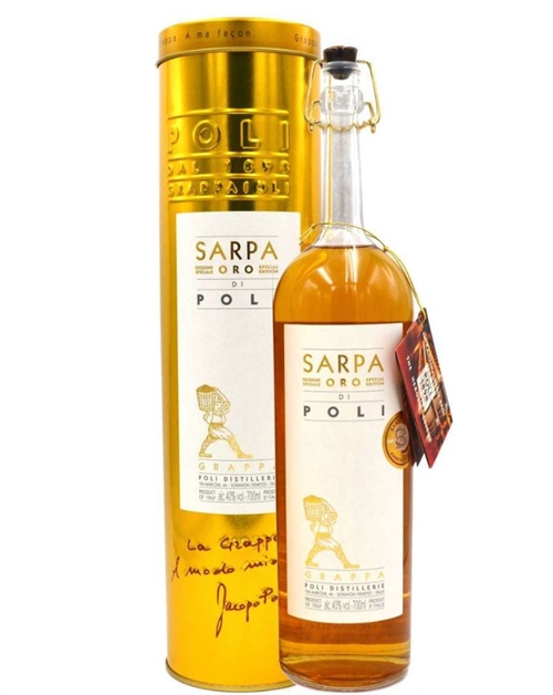 Poli Sarpa Oro Grappa 30 Anniversario 1991-2021 Special Edition Italien 40%