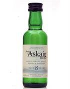 Port Askaig 8 år Miniature Single Islay Malt Whisky 5 cl 45,8%