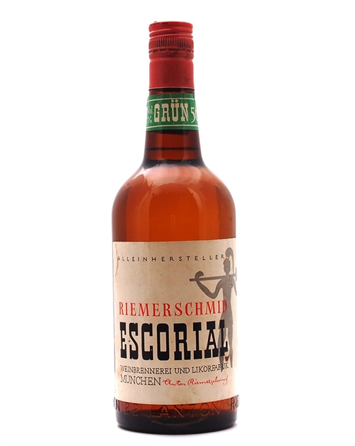 Escorial Riemerschmid Old Version Prestige Grøn Likør 1960\'erne 56%