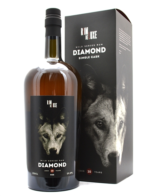 RomDeLuxe Wild Series Rum #34 Diamond MEE Magnum Single Cask Rom 150 cl 59,8%