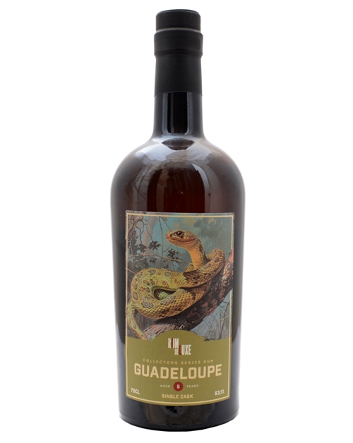RomDeLuxe Collectors Series Rum #19 UDEN ÆSKE Guadeloupe Single Cask Rom 70 cl 63,1%