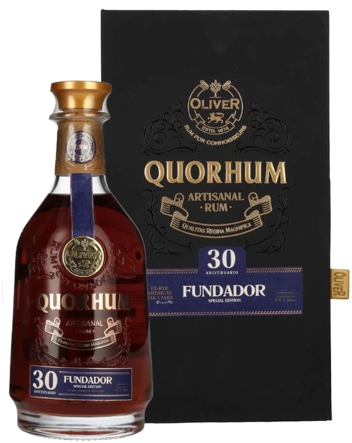 Ron Quorhum 30 Aniversario Fundador Rom 70 cl 42%