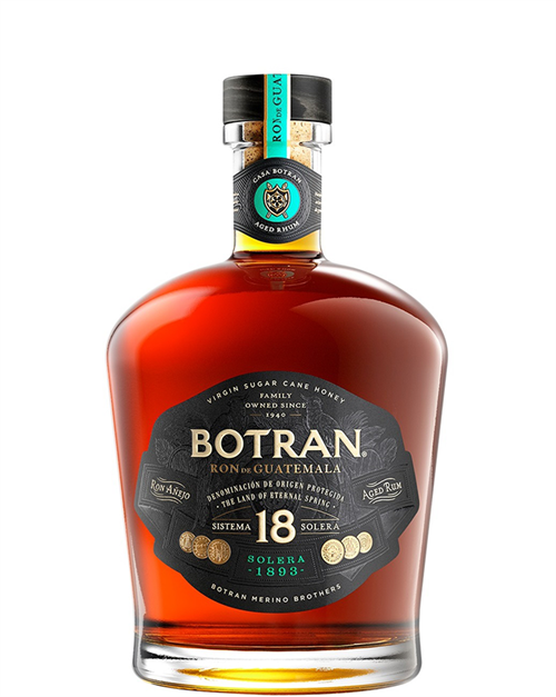 Ron Botran 18 år Solera 1893 Guatemala Rom 40%