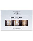 Ron Esclavo Mini Giftbox 3x5cl 1423 World Class Rum Dominikanske Republik rom 40%