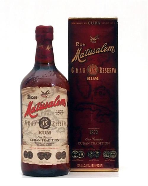 Ron Matusalem 15 år Gran Reserva Rum El ron de cuba rom