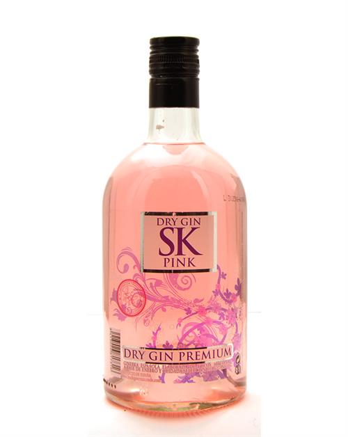SK Pink Premium Spansk Dry Gin 70 cl 37,5%