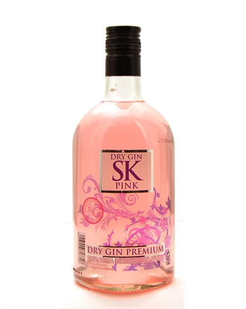 SK Pink Premium Spansk Dry Gin 70 cl 37,5%