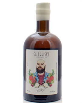 Sall Whisky Founders Cask no 1 Kåre Single Malt Dansk Whisky 50 cl 55,1%