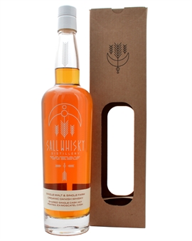 Sall Whisky Peated Ex-Moscatel Sherry Cask Økologisk Single Malt Dansk Whisky 70 cl 59,4%
