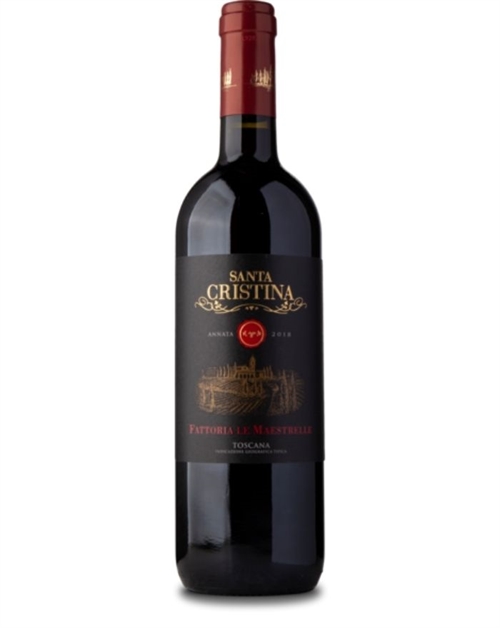 Santa Cristina 2018 Fattoria Le Maestrelle IGT Italiensk Rødvin 75 cl 13,5 %