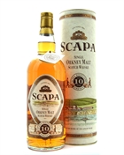 Scapa 10 år Old Version Single Orkney Malt Scotch Whisky 100 cl 43%