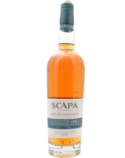 Scapa 16 år The Orcadian Single Orkney Malt Whisky 40%