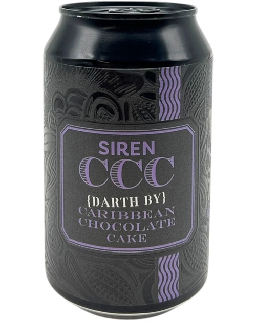 Siren CCC Death By Caribbean Chocolate Cake Imperial Tropical Stout Dåseøl 330 ml 14%