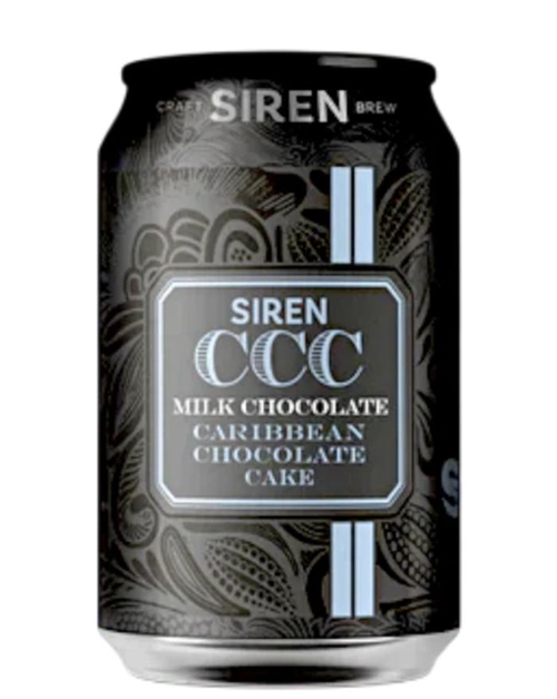 Siren CCC Milk Chocolate Caribbean Chocolate Cake Tropical Stout Dåseøl 330 ml 7,4%
