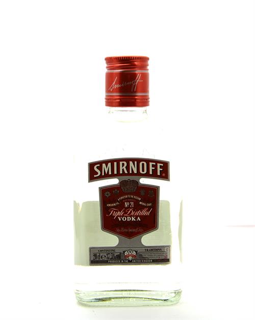 Smirnoff RED Triple Distilled No. 21 Vodka 20 cl 37,5%