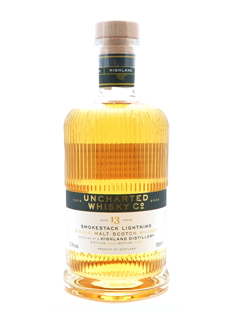 Smokestack Lightning 2009/2023 Uncharted Whisky 13 år Highland Single Malt Scotch Whisky 53,4%