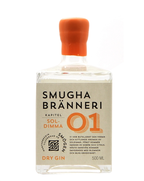 Smugha Branneri Soldimma Kapitel 01 Svensk Dry Gin 50 cl 41%