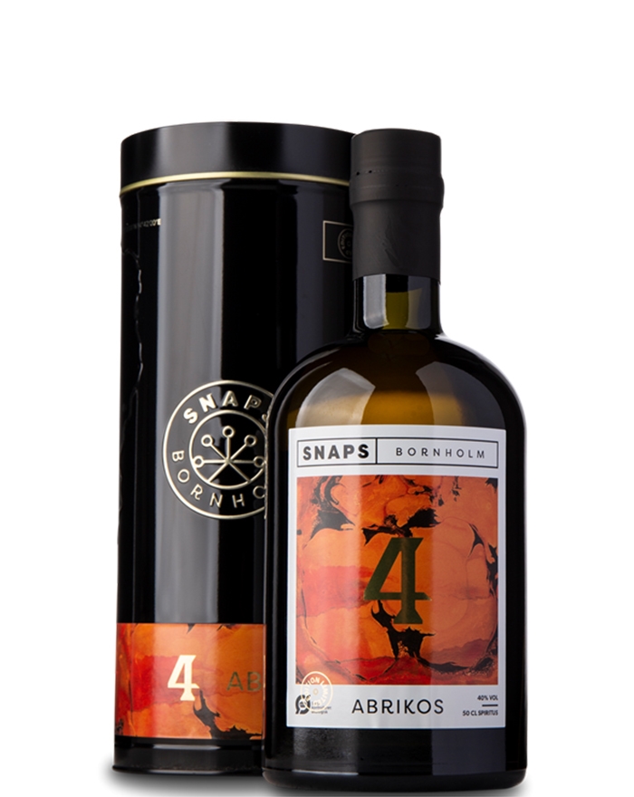 Køb Snaps Bornholm Abrikos Dansk Akvavit » Fri Fragt*