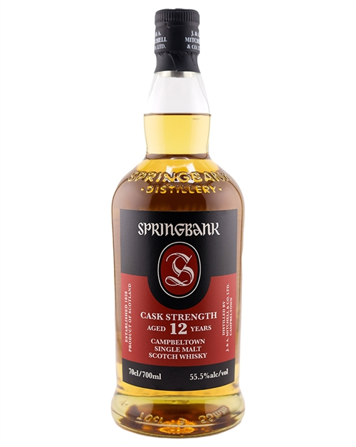 Springbank 12 år Cask Strength 2025 Single Campbeltown Malt Scotch Whisky 55,5%