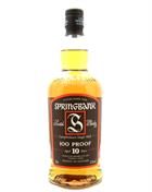 Springbank Old Version 10 år 100 proof Campbeltown Single Malt Scotch Whisky 57%