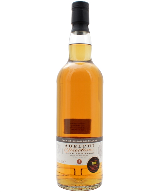 St Kilian 2017/2024 Adelphi Selection 6 år Single Malt Scotch Whisky 70 cl 58%
