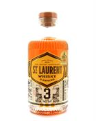 St Laurent 3 Grains 3 år Double Distilled Copper Still Canadian Whisky 70 cl 43%