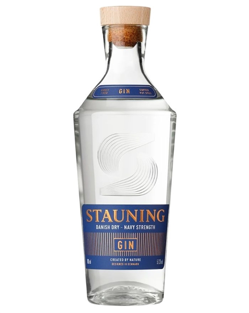 Stauning Navy Gin Danish Dry Gin Small Batch Dansk Gin 70 cl 57,3%