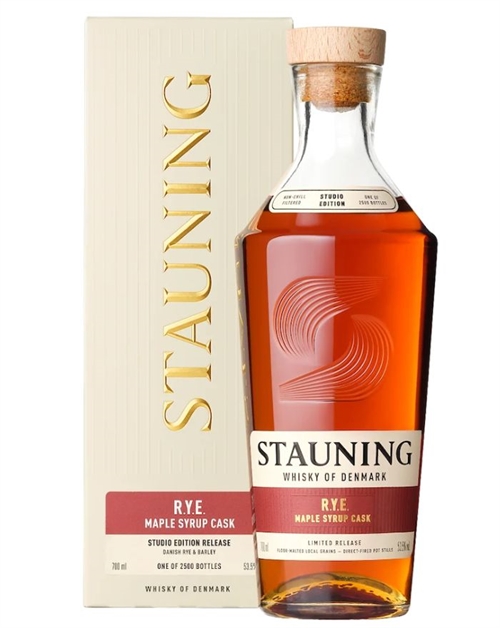 Stauning Rye Maple Syrup Cask Dansk Whisky 70 cl 53,5%