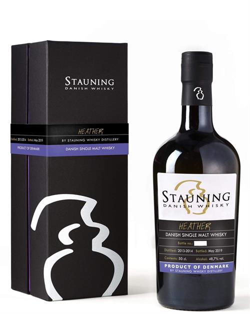 Stauning HEATHER 2019 Single Malt Dansk Whisky 50 cl 48,7%