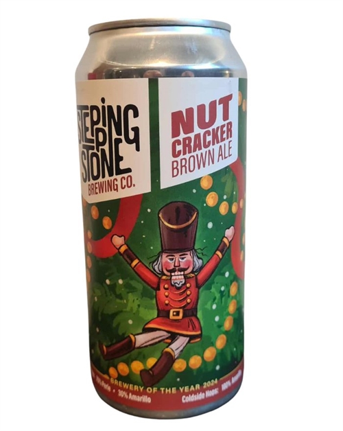 Stepping Stone Nut Cracker Brown Ale Dansk Juleøl 440 ml 5,6%