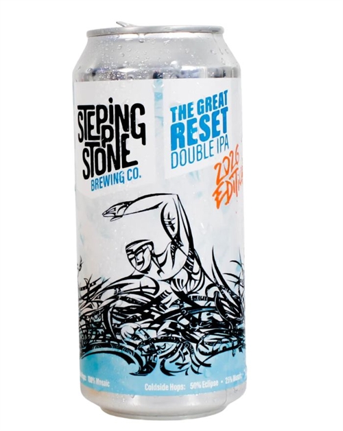 Stepping Stone The Great Reset Double IPA Dansk Øl 440 ml 8%
