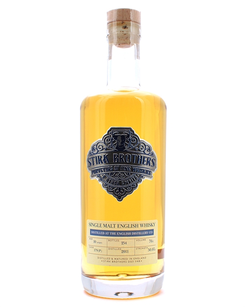 Stirk Brothers 10 år Single Malt English Whisky 70 cl 50%