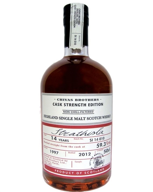 Strathisla 1997/2012 Chivas Brothers Cask Strength Edition 14 år Single Highland Malt 50 cl 59,3%