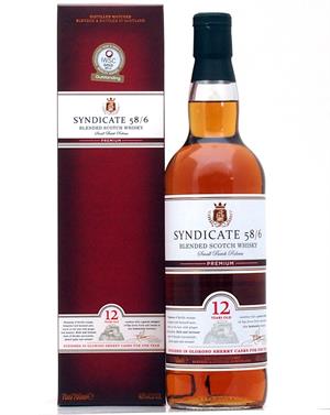 Syndicate 58/6 Small Batch 12 år Blended Scotch Whisky 40%