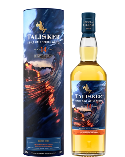 Talisker 14 år Special Release 2025 Molten Seas Single Malt Scotch Whisky 70 cl 53,9%