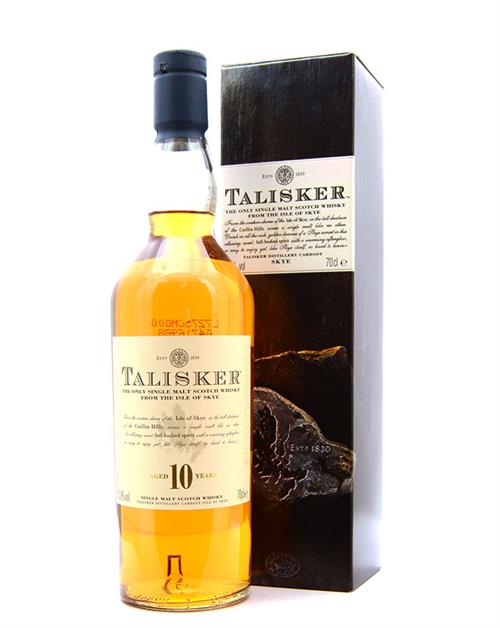 Talisker Old Version 10 år Single Isle of Skye Malt Scotch Whisky 45,8%