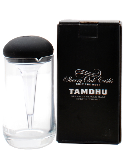 Tamdhu Whiskykande / Jug Glasklar med pipette ca. 10 cm