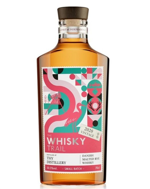 The Whisky Trail Thy Whisky 2020 Vintage Dansk Rye Whisky 70 cl 50,5%