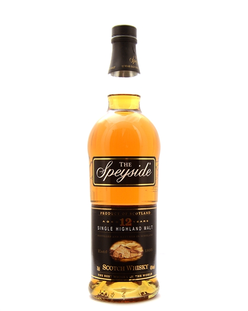 The Speyside 12 år Single Highland Malt Scotch Whisky 40%