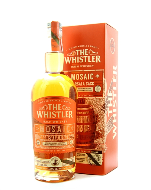 The Whistler Mosaic Marsala Cask Finish Boann Distillery Single Grain Irish Whiskey 46%