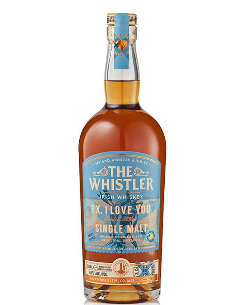 The Whistler P.X. I Love You Boann Distillery Irsk Single Malt Whiskey 70 cl 46%