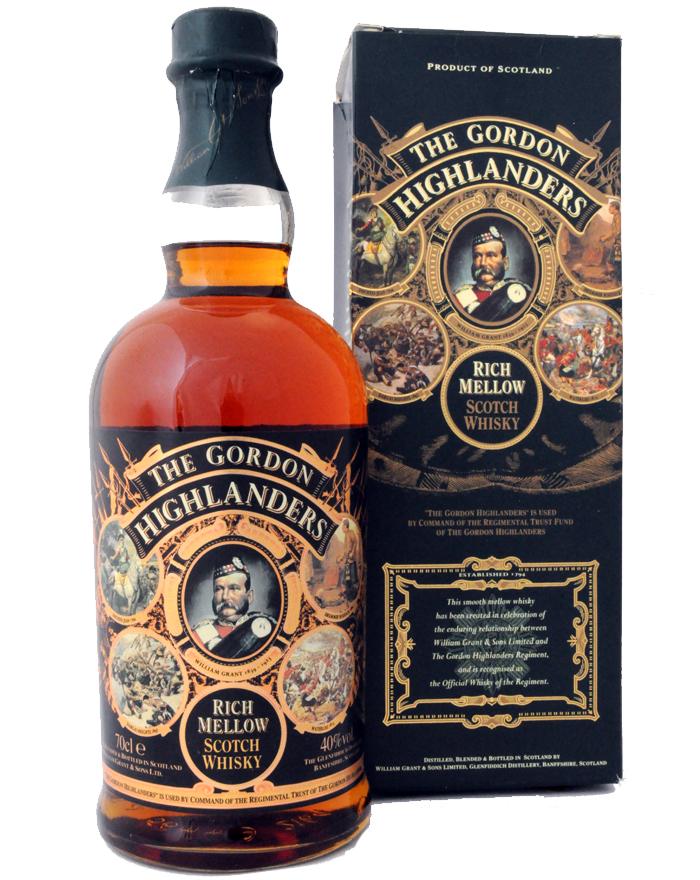 The Gordon Highlanders Blended Scotch Whisky 40