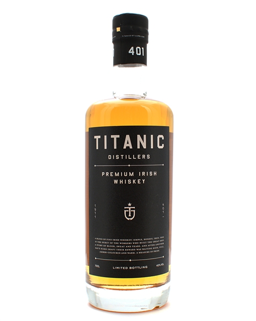 Titanic Distillers Premium Irish Whiskey 70 cl 40%