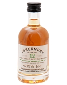Tobermory Miniature 12 år Isle of Mull Single Malt Scotch Whisky 5 cl 46,3%