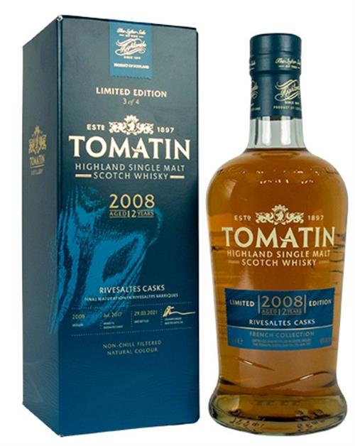 Tomatin Rivesaltes 2008 Highland Single Malt Scotch Whisky