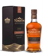 Tomatin 2006 Amontillado Sherry Cask Finish Highland Single Malt Scotch Whisky 46%
