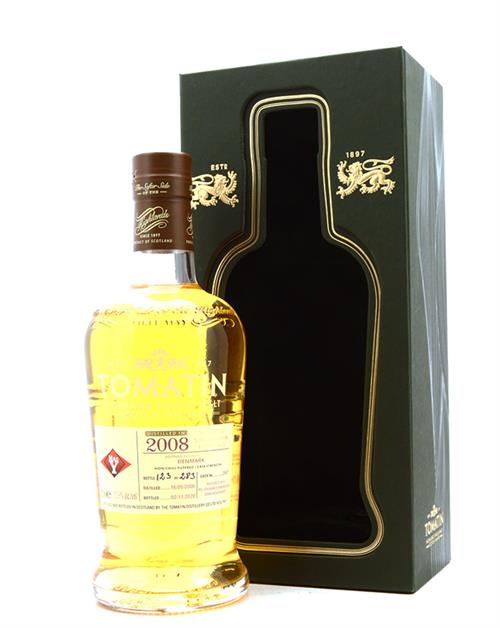 Tomatin 2008 Single Cask 2907 Highland Single Malt Scotch Whisky 70 cl 52,8%