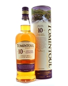 Tomintoul 10 år Speyside Glenlivet Single Malt Scotch Whisky 100 cl 40%