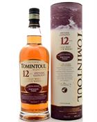 Tomintoul 12 år Portwood Finish Single Speyside Malt Whisky 46%