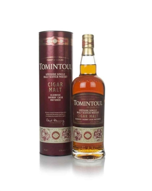 Tomintoul Cigar Malt Single Speyside Malt Whisky 70 cl 43%